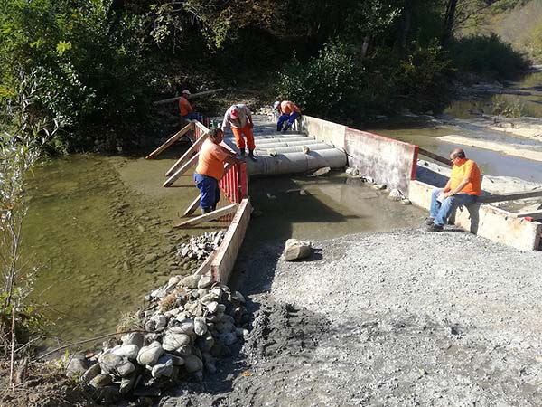 Изградиха нов водосток в село Габровци Изградиха нов водосток в село Габровци