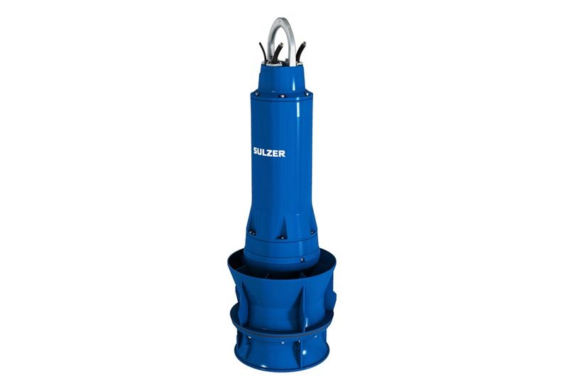 Потопяеми пропелерни помпи за отпадъчни води с ABS VUPX на Sulzer Потопяеми пропелерни помпи за отпадъчни води с ABS VUPX на Sulzer